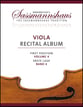 Viola Recital Album #4 cover